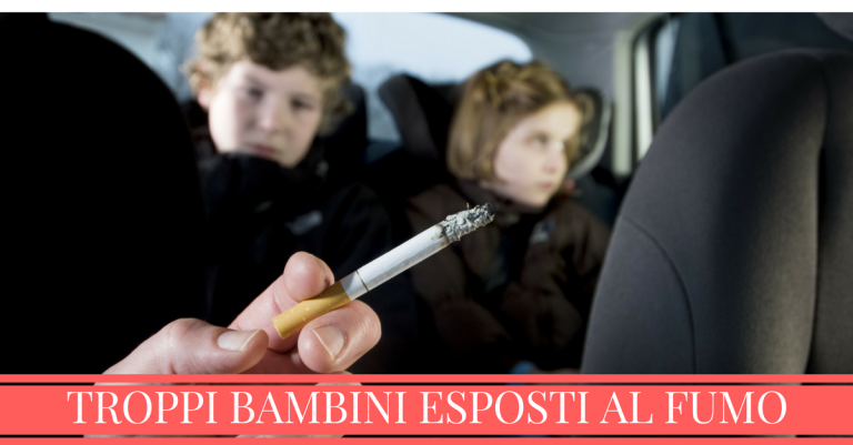 NO al fumo vicino ai bambini