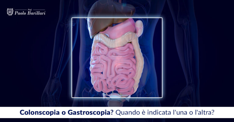 Colonscopia o Gastroscopia, quando è indicata l'una o l'altra - Il Blog del Prof. Paolo Barillari